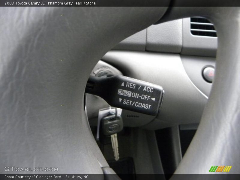 Phantom Gray Pearl / Stone 2003 Toyota Camry LE