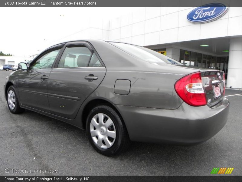 Phantom Gray Pearl / Stone 2003 Toyota Camry LE