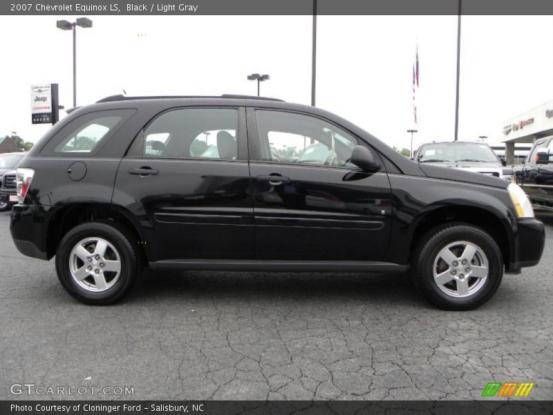 Black / Light Gray 2007 Chevrolet Equinox LS