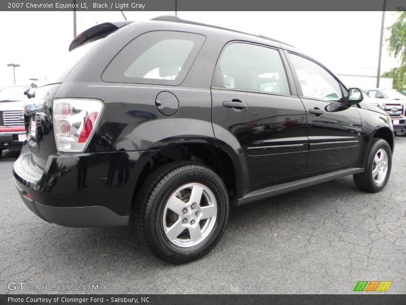 Black / Light Gray 2007 Chevrolet Equinox LS