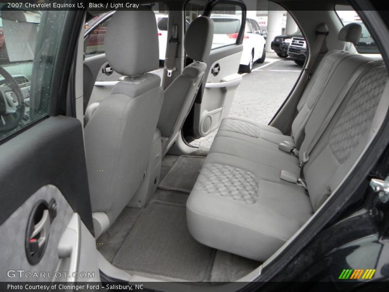 Black / Light Gray 2007 Chevrolet Equinox LS