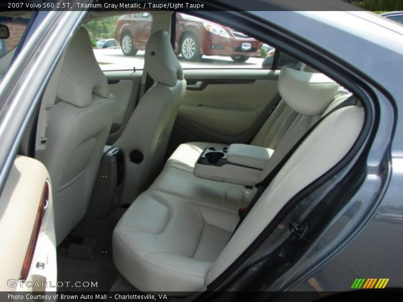 Titanium Gray Metallic / Taupe/Light Taupe 2007 Volvo S60 2.5T