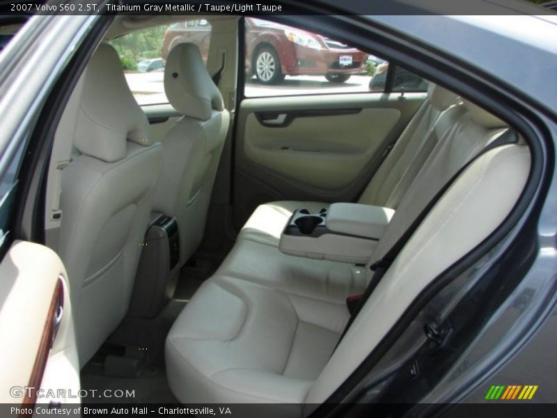 Titanium Gray Metallic / Taupe/Light Taupe 2007 Volvo S60 2.5T