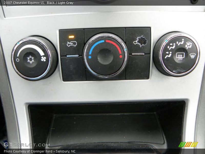 Black / Light Gray 2007 Chevrolet Equinox LS
