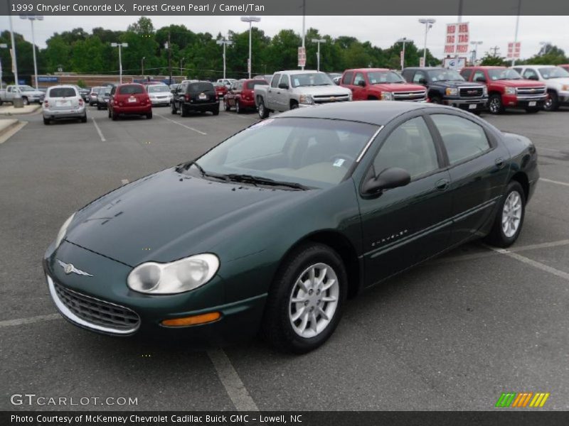 Forest Green Pearl / Camel/Tan 1999 Chrysler Concorde LX