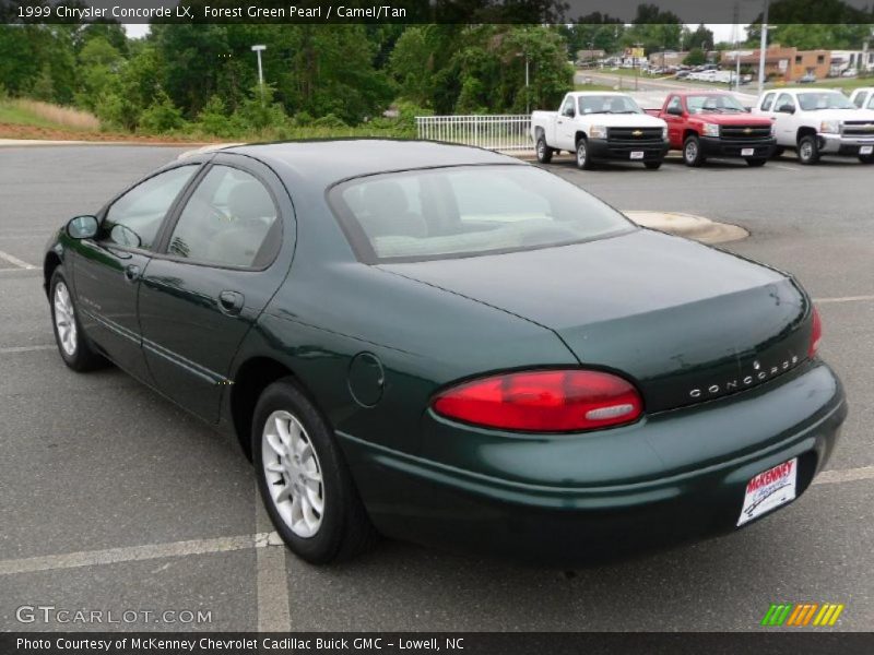 Forest Green Pearl / Camel/Tan 1999 Chrysler Concorde LX