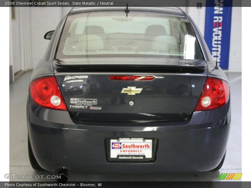 Slate Metallic / Neutral 2008 Chevrolet Cobalt Sport Sedan