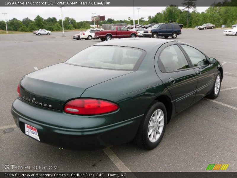 Forest Green Pearl / Camel/Tan 1999 Chrysler Concorde LX
