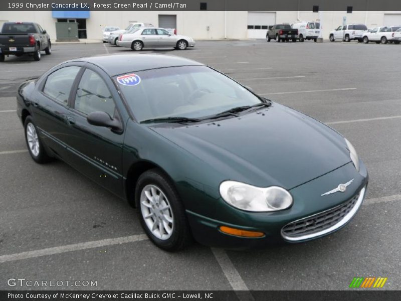 Forest Green Pearl / Camel/Tan 1999 Chrysler Concorde LX