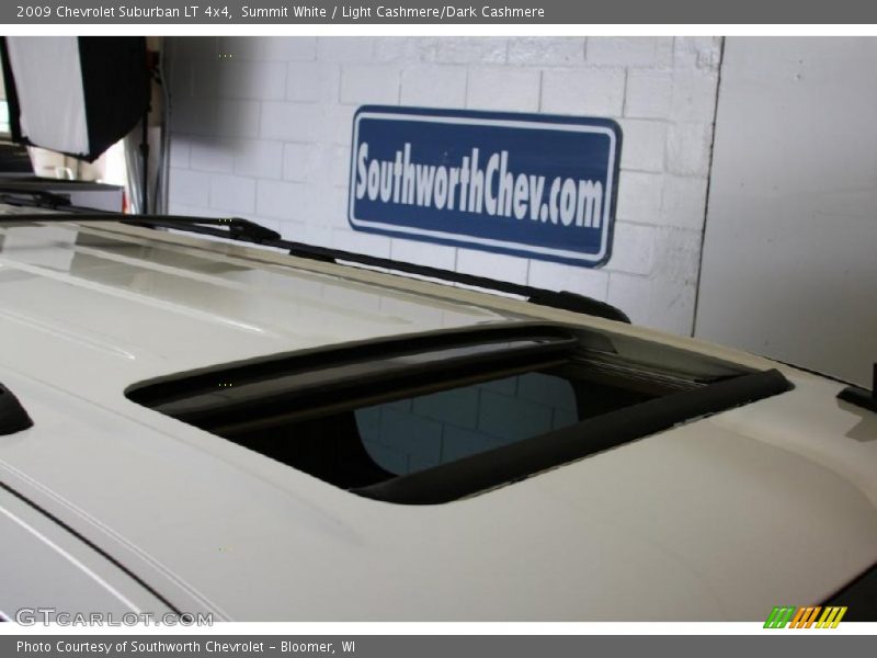 Summit White / Light Cashmere/Dark Cashmere 2009 Chevrolet Suburban LT 4x4