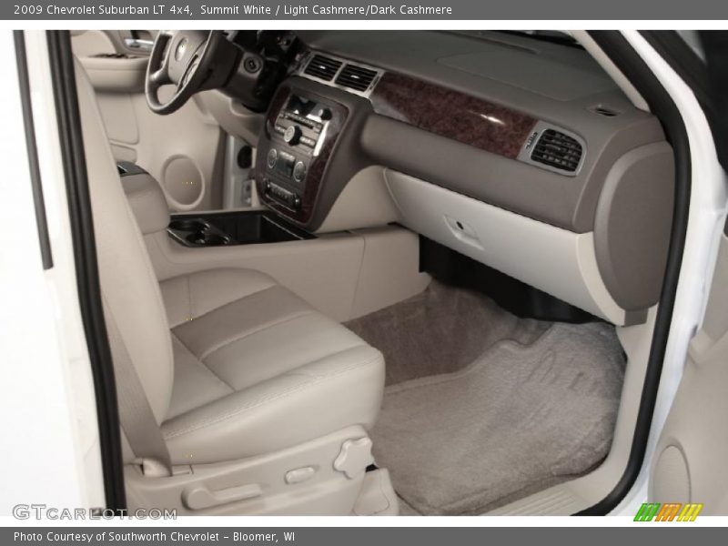 Summit White / Light Cashmere/Dark Cashmere 2009 Chevrolet Suburban LT 4x4