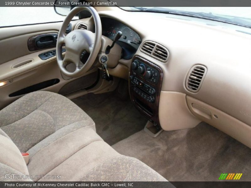 Forest Green Pearl / Camel/Tan 1999 Chrysler Concorde LX