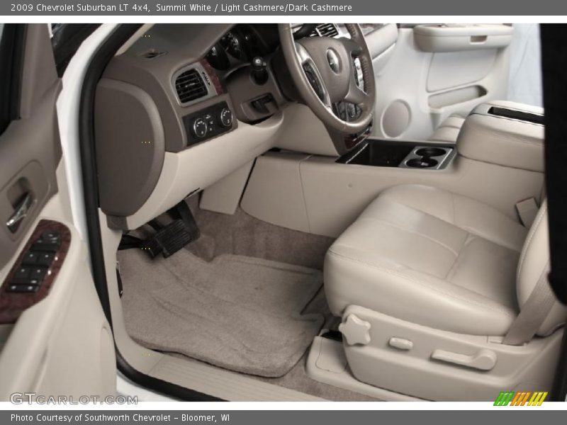 Summit White / Light Cashmere/Dark Cashmere 2009 Chevrolet Suburban LT 4x4
