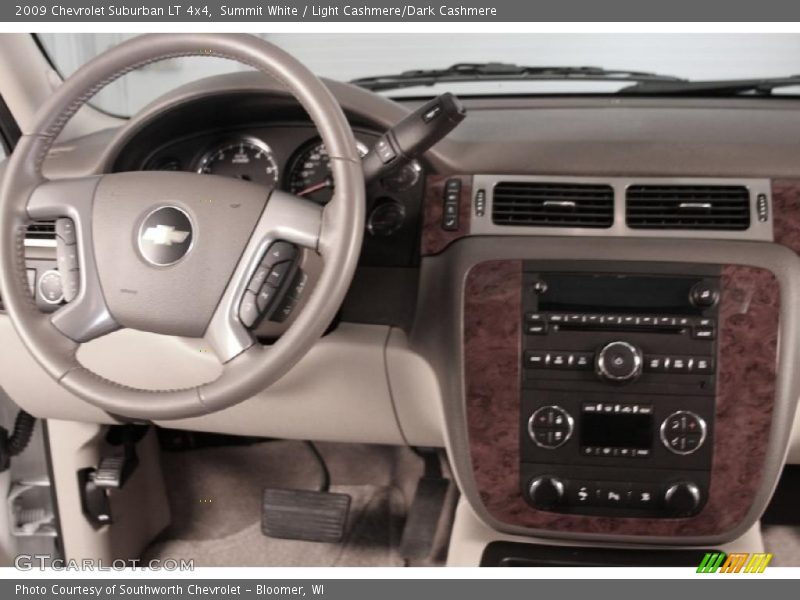 Summit White / Light Cashmere/Dark Cashmere 2009 Chevrolet Suburban LT 4x4