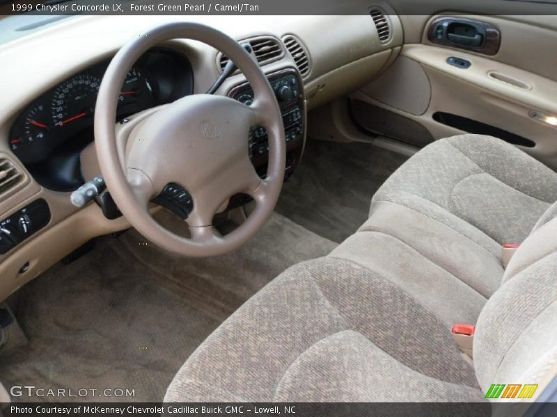 Forest Green Pearl / Camel/Tan 1999 Chrysler Concorde LX