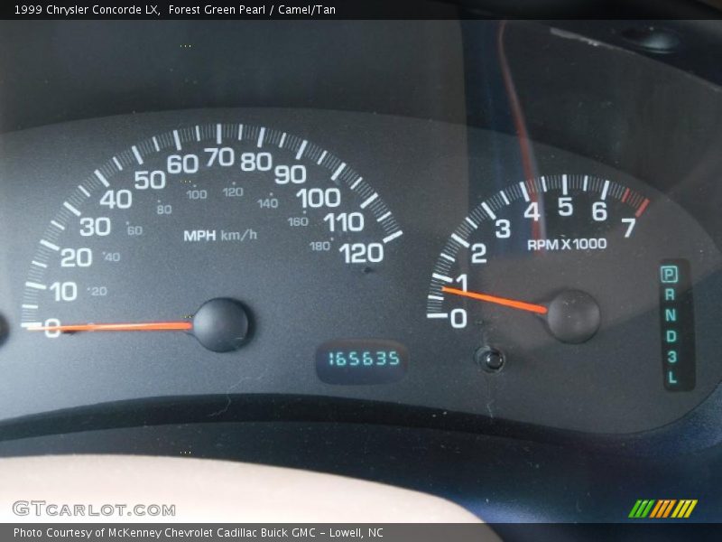 Forest Green Pearl / Camel/Tan 1999 Chrysler Concorde LX