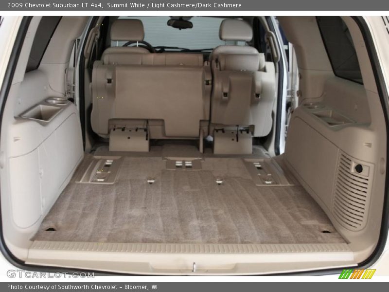 Summit White / Light Cashmere/Dark Cashmere 2009 Chevrolet Suburban LT 4x4