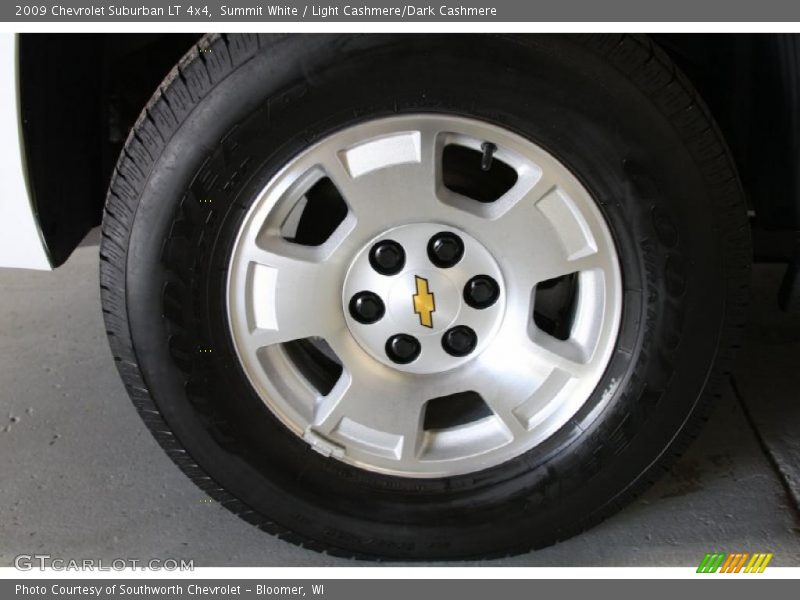 Summit White / Light Cashmere/Dark Cashmere 2009 Chevrolet Suburban LT 4x4