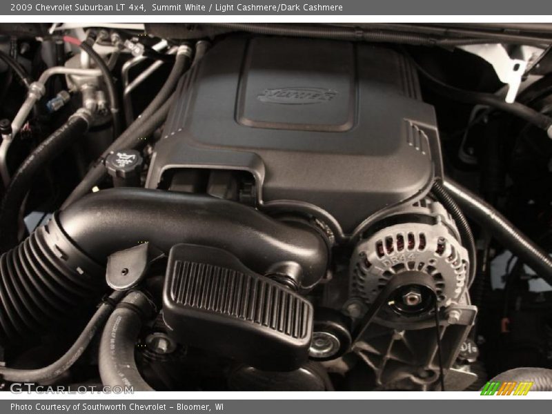 Summit White / Light Cashmere/Dark Cashmere 2009 Chevrolet Suburban LT 4x4