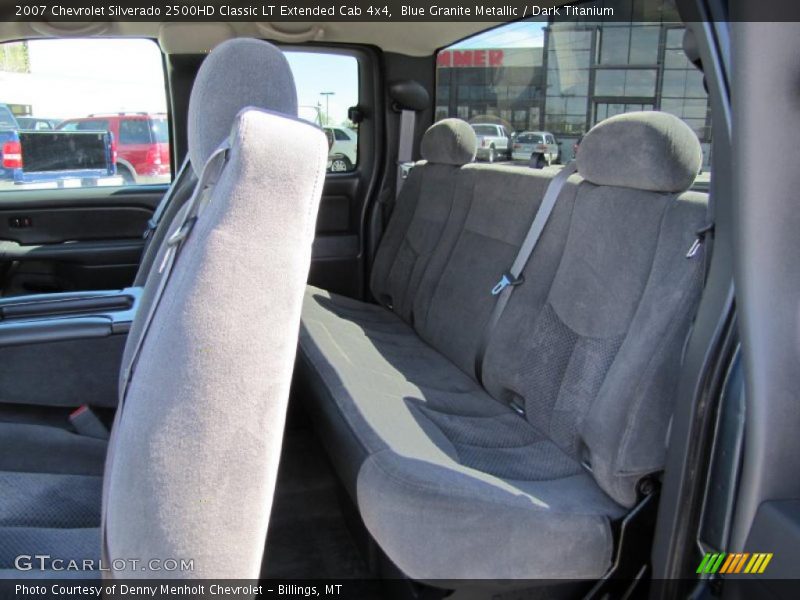Blue Granite Metallic / Dark Titanium 2007 Chevrolet Silverado 2500HD Classic LT Extended Cab 4x4