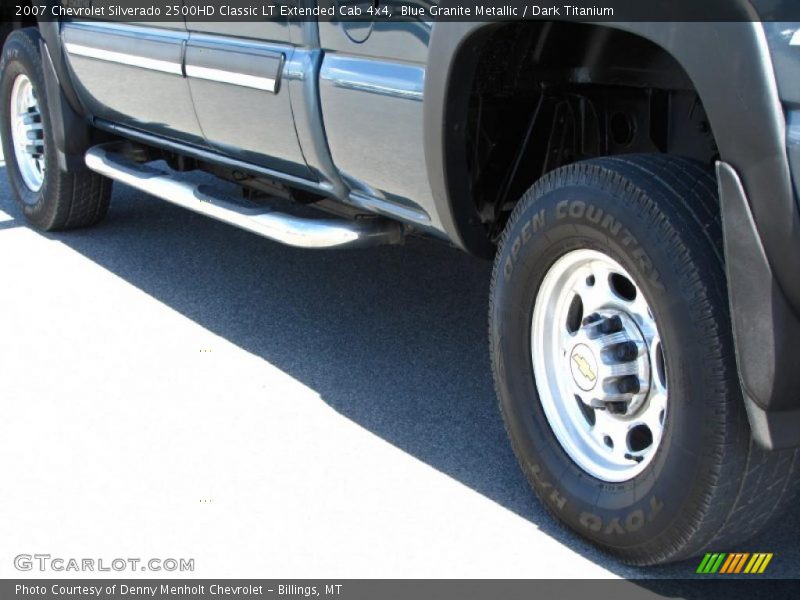 Blue Granite Metallic / Dark Titanium 2007 Chevrolet Silverado 2500HD Classic LT Extended Cab 4x4