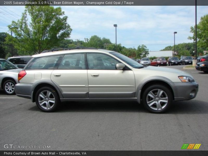 Champagne Gold Opal / Taupe 2005 Subaru Outback 3.0 R L.L. Bean Edition Wagon
