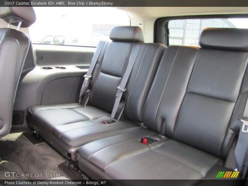 Blue Chip / Ebony/Ebony 2007 Cadillac Escalade ESV AWD