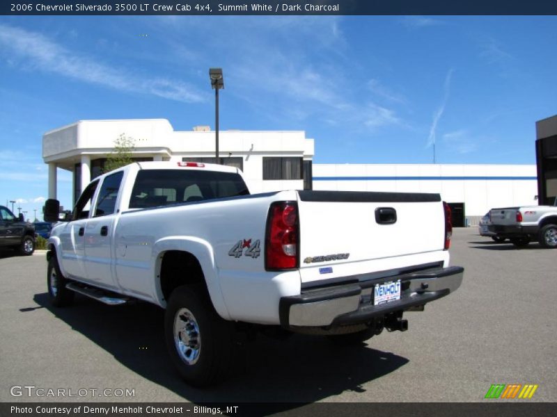 Summit White / Dark Charcoal 2006 Chevrolet Silverado 3500 LT Crew Cab 4x4