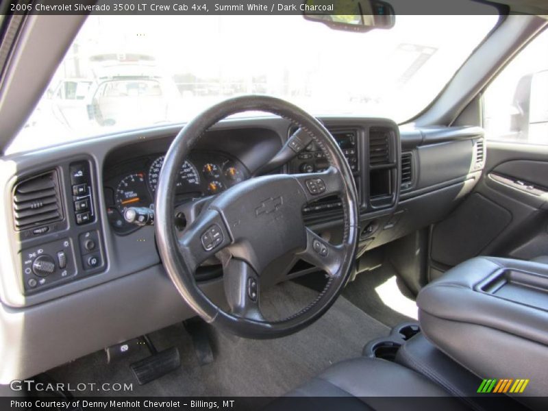 Summit White / Dark Charcoal 2006 Chevrolet Silverado 3500 LT Crew Cab 4x4