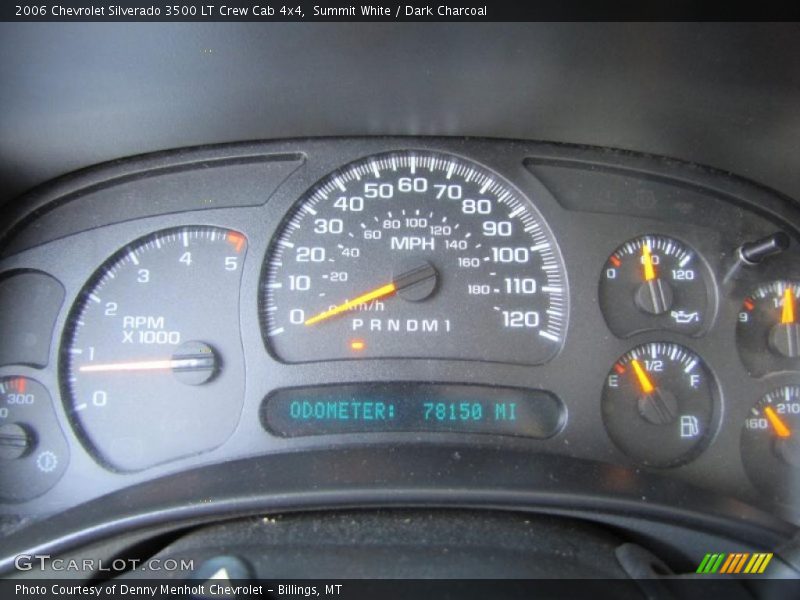 Summit White / Dark Charcoal 2006 Chevrolet Silverado 3500 LT Crew Cab 4x4