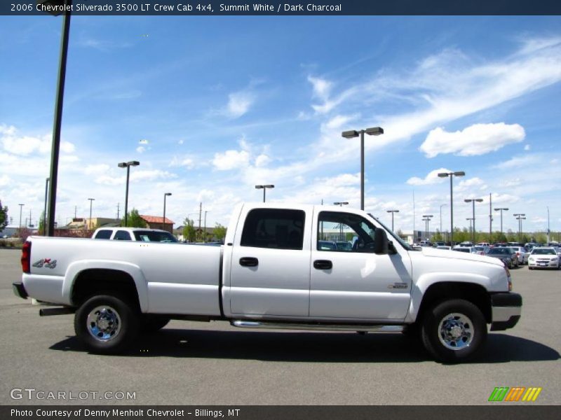 Summit White / Dark Charcoal 2006 Chevrolet Silverado 3500 LT Crew Cab 4x4