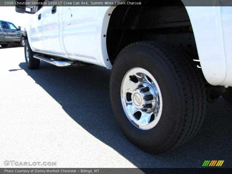 Summit White / Dark Charcoal 2006 Chevrolet Silverado 3500 LT Crew Cab 4x4