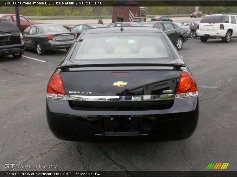 Slate Metallic / Neutral Beige 2008 Chevrolet Impala LT