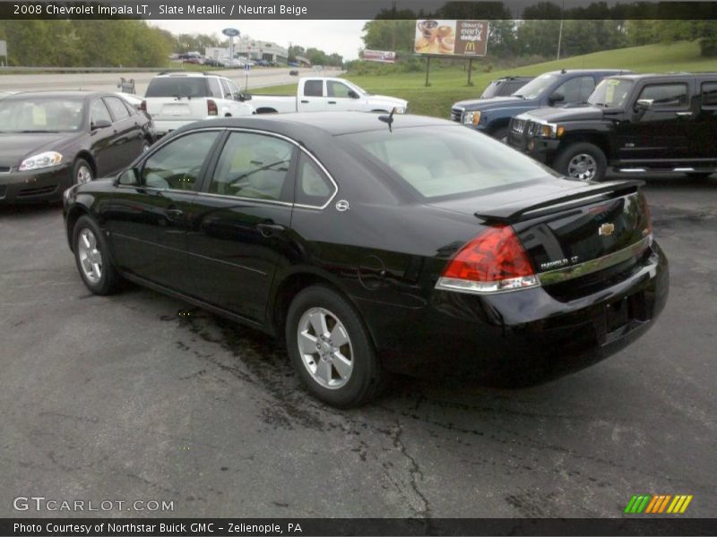 Slate Metallic / Neutral Beige 2008 Chevrolet Impala LT
