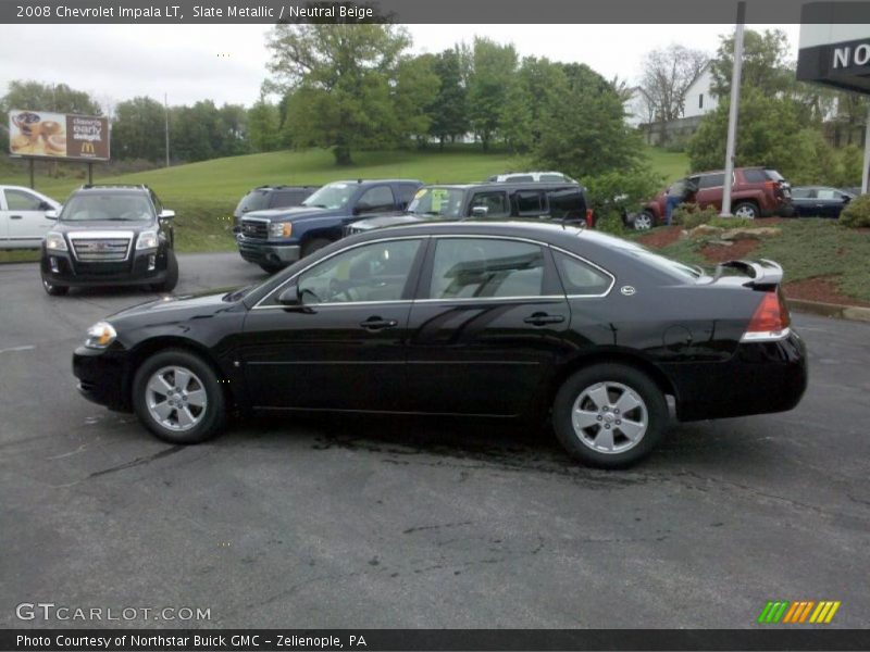 Slate Metallic / Neutral Beige 2008 Chevrolet Impala LT