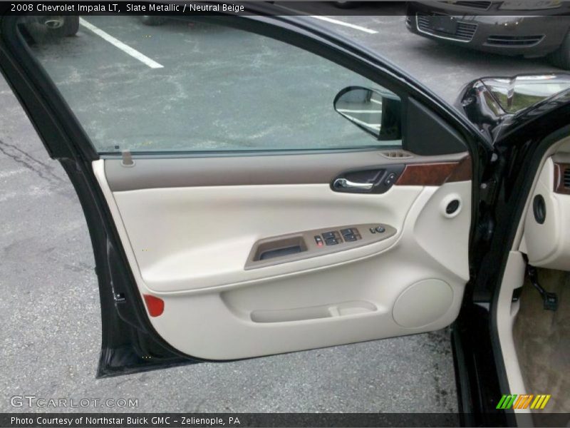 Slate Metallic / Neutral Beige 2008 Chevrolet Impala LT