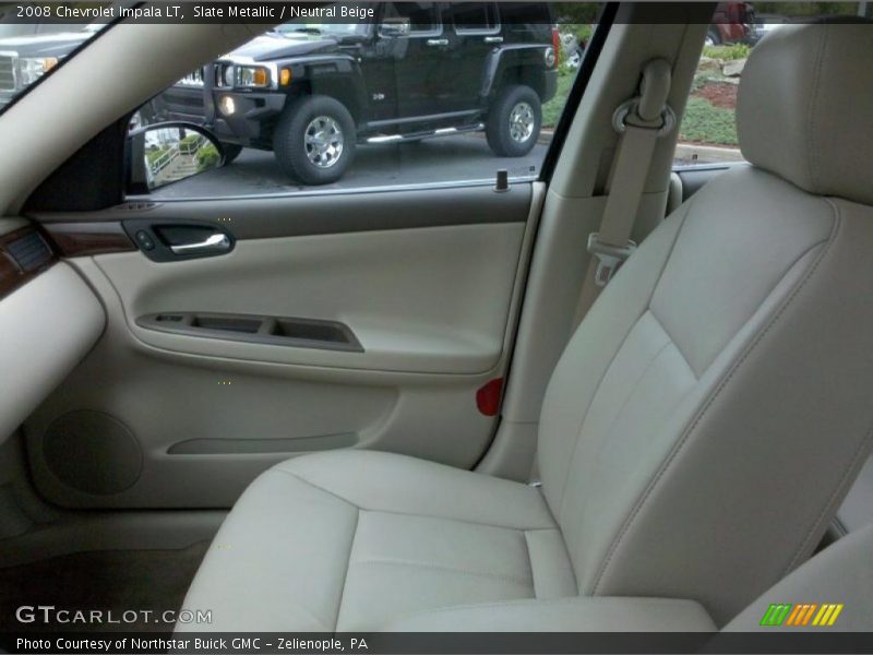 Slate Metallic / Neutral Beige 2008 Chevrolet Impala LT