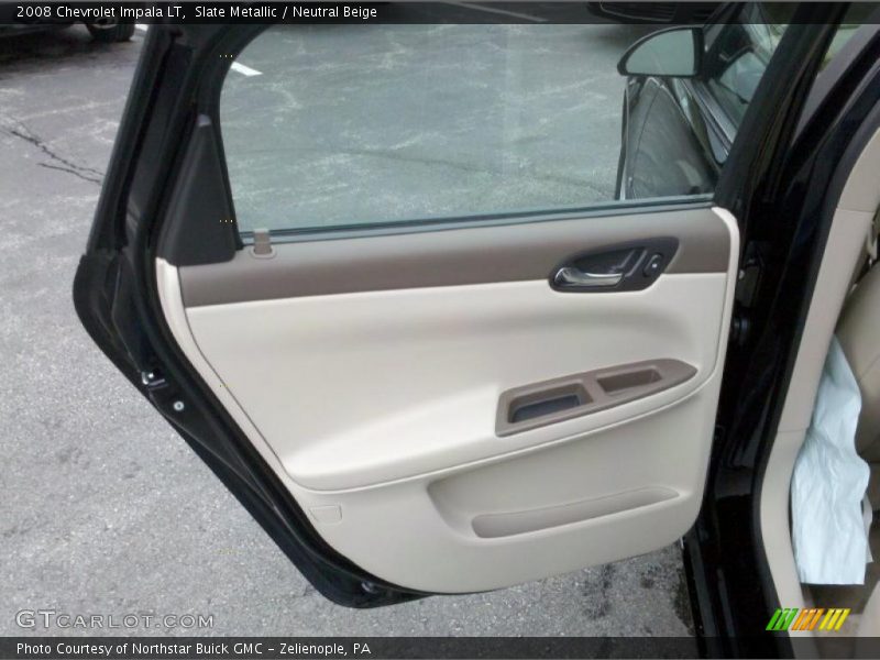 Slate Metallic / Neutral Beige 2008 Chevrolet Impala LT