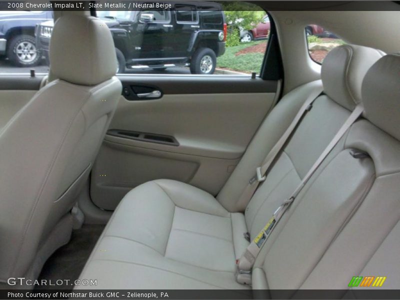 Slate Metallic / Neutral Beige 2008 Chevrolet Impala LT