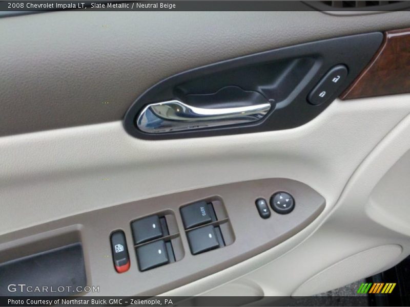 Slate Metallic / Neutral Beige 2008 Chevrolet Impala LT