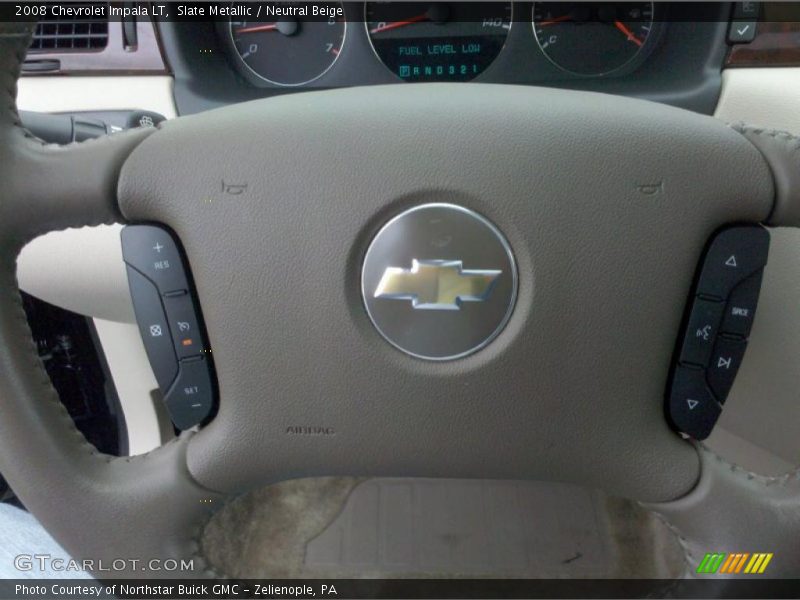 Slate Metallic / Neutral Beige 2008 Chevrolet Impala LT