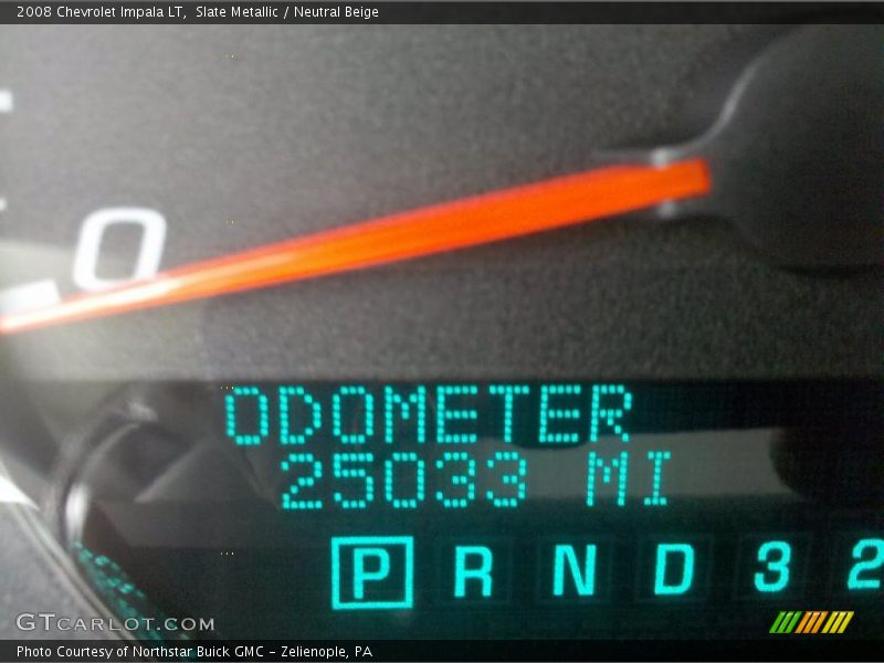 Slate Metallic / Neutral Beige 2008 Chevrolet Impala LT
