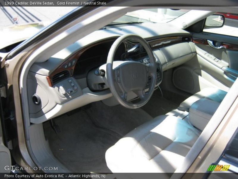 Gold Firemist / Neutral Shale 1999 Cadillac DeVille Sedan