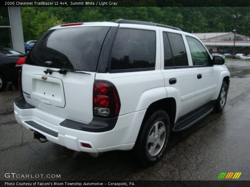 Summit White / Light Gray 2006 Chevrolet TrailBlazer LS 4x4