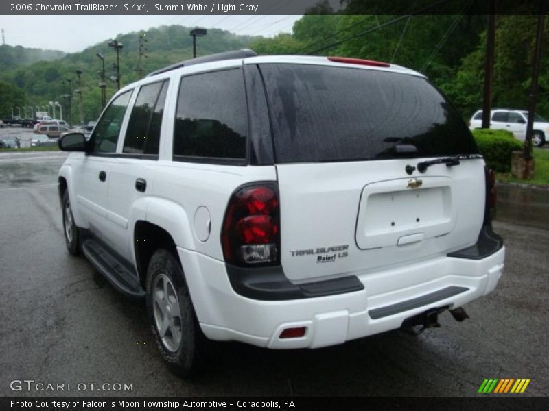 Summit White / Light Gray 2006 Chevrolet TrailBlazer LS 4x4