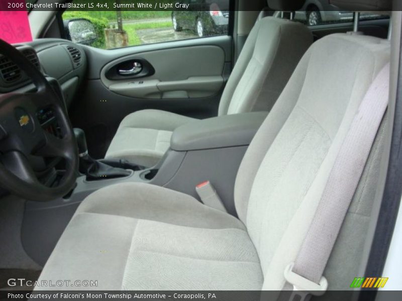 Summit White / Light Gray 2006 Chevrolet TrailBlazer LS 4x4
