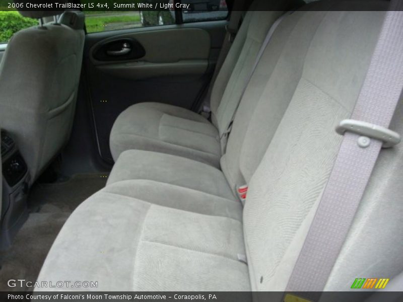 Summit White / Light Gray 2006 Chevrolet TrailBlazer LS 4x4
