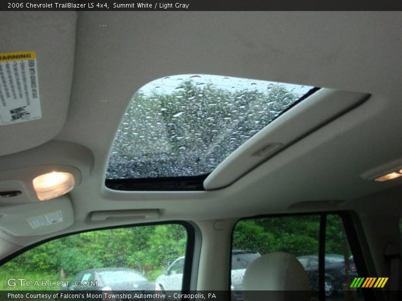 Summit White / Light Gray 2006 Chevrolet TrailBlazer LS 4x4