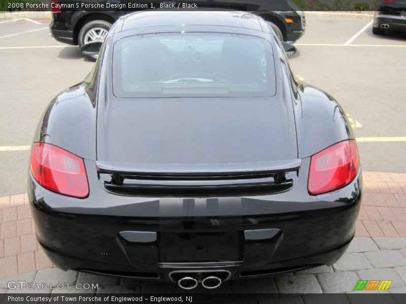 Black / Black 2008 Porsche Cayman S Porsche Design Edition 1