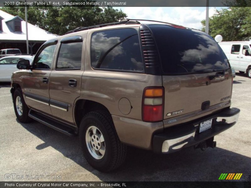 Sandalwood Metallic / Tan/Neutral 2003 Chevrolet Tahoe LT 4x4